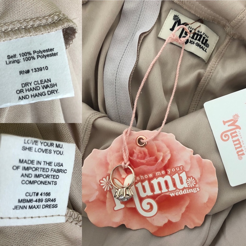 show me your mumu | jenn maxi dress XXS - Picture 4 of 4